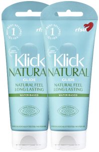 2-pack RFSU Klick Natural Glide 100ml Paketerbjudande