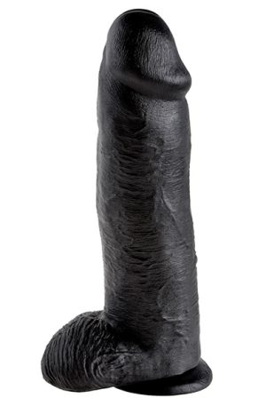Pipedream King Cock With Balls Black 30,5 cm XL dildo