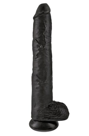 Pipedream King Cock with Balls Black 37,5cm XL dildo