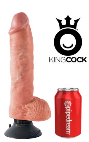 King Cock Vibrating Dildo 26 cm Ljus