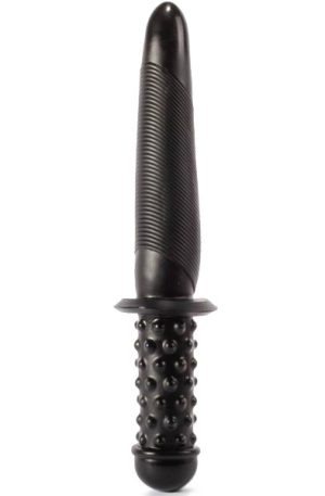 X-Men Sword Butt Plug Black 35 cm Dildo med handtag