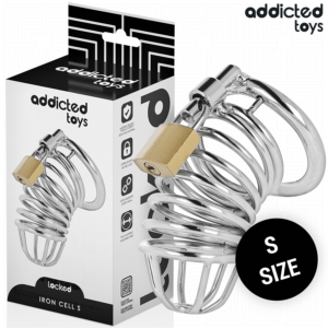 Addicted Toys Locked - Metal Penisring Bur Storlek S