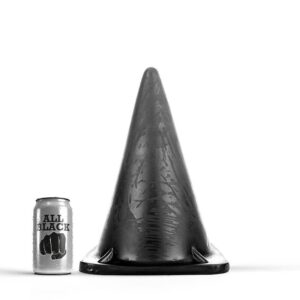 All Black 35 Stor Konformad Dildo