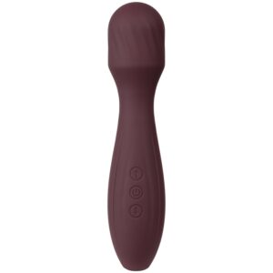 Amaysin Uppladdningsbar Mini Magic Wand 17,2 cm - Bordeaux