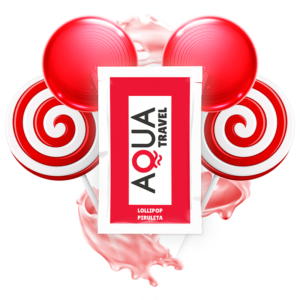Aqua Travel – Vattenbaserat Glidmedel med Lollipop-smak 6 ml