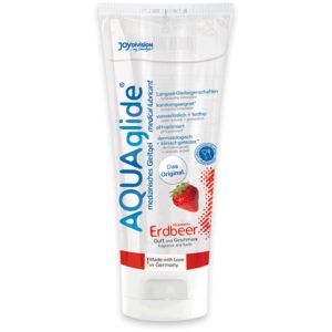 Aquaglide Glidmedel med Smak 100 ml - Klar