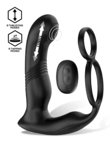 Astex Prostate Massager With Thrusting & Tapping Prostatastimulator
