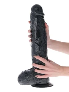 Augustus Extreme Dildo Black 43 cm XL dildo