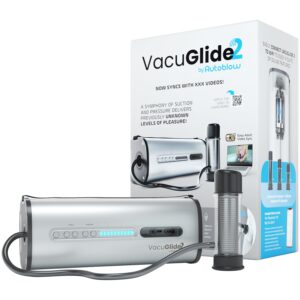 Autoblow Vacuglide 2.0 Masturbationsmaskin - Silver