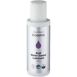 Baseks Vattenbaserat Anal Glidmedel 100 ml - Klar