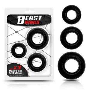 Beast Cockring Set 3-Pack
