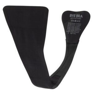 Bye Bra Adhesive Thong Svart One Size
