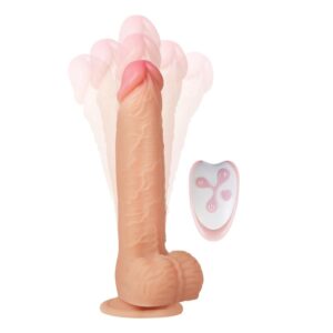 CENTAUROs Ceru 3.0. Realistic Dildo Vibrating, Wavy 360° and Up & Down Movement. Remote Control USB