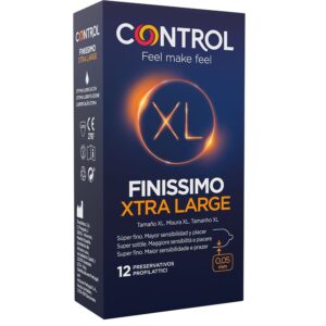 CONTROL - FINISSIMO XTRA LARGE - 12 ST