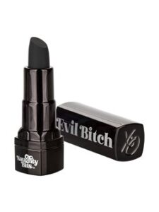 Calexotics Evil Bitch Lipstick Vibrator Black