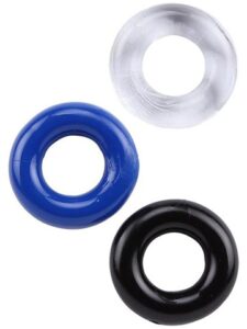 Chisa Novelties: Get Lock Donut Penisringar, 3-pack