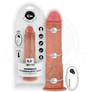 Cock Miller – Realistisk dildo med sugkopp och vibration 21,5 cm