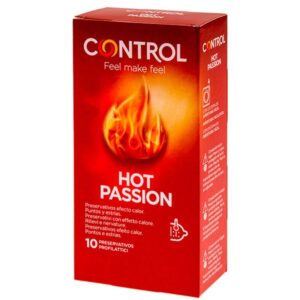 Control Hot Passion Kondomer med värmande effekt - 10 st
