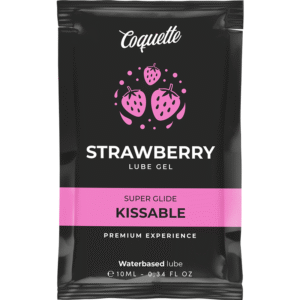 Coquette Vattenbaserat Glidmedel Jordgubbssmak - 10 ml