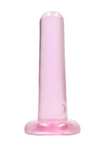 Crystal Clear non realistic dildo 13 cm, Pink