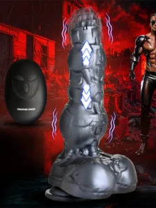 Cyborg Cock Thrusting & Vibrating Dildo 24 cm Monster dildo