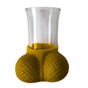 Diablo Picante - Guldglittrig Snapsglas