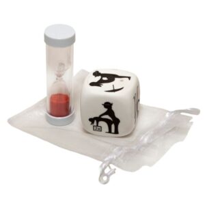 Diablo picante – Dice game of posture with hourglass