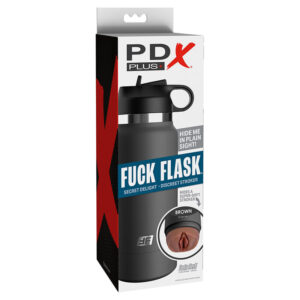 Diskret Stroker Vagina - Vattenkflaska Design Brun