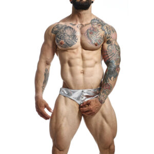 Dngeon Jockstrap med Penisring - Silver