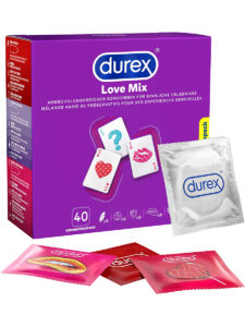 Durex: Love Mix Kondomer, 40-pack
