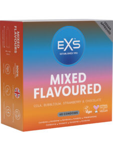 EXS: Mixed Flavoured Kondomer, 48-pack