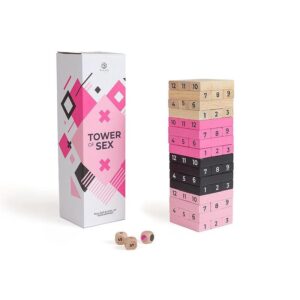 Erotiskt Jenga Spel för Par