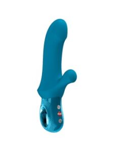 FUN FACTORY - BI STRONIC CURVE THRUSTING RABBIT PULSATORS AQUAMARINE