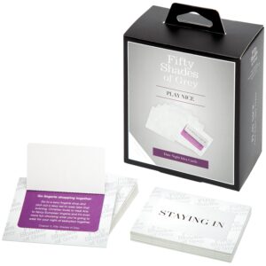 Fifty Shades of Grey Play Nice Date Night med Idékort - Blandade färger