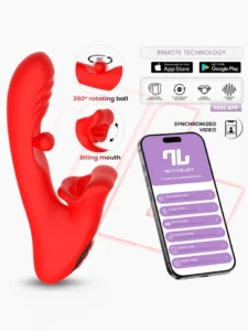 Franky Biting & Rotating Ball Vibrator With App Appstyrd rabbitvibrator