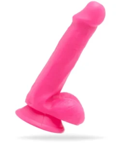 Happy Dicks Dildo 6 inch Balls (Färg: Rosa)