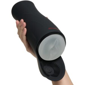 Hidden Desire Fusion X Deep Squeeze Nutbuster Masturbator - Svart