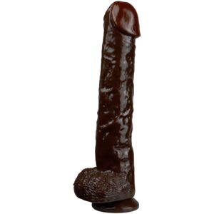 Icon Brands Cockzilla Dildo 39 cm - Brun
