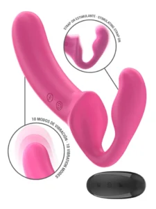 Intense Amy Double Vibrator 20 cm Dildo med vibrator