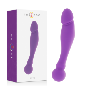 Intense - Dubbel Dildo i Silikon Lila