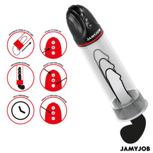JAMYJOB Xpand automatisk penispump med 3 suglägen