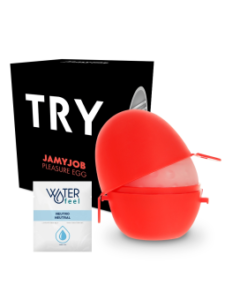 Jamyjob Egg Masturbator Black Version Discrett