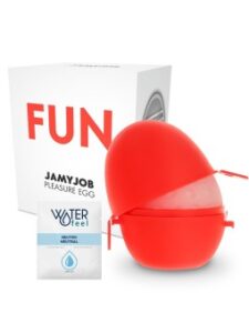 Jamyjob Egg Masturbator Red Edition Discrett