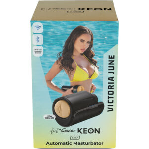 Keon WiFi Automatisk Masturbator med FeelVictoria Stroker