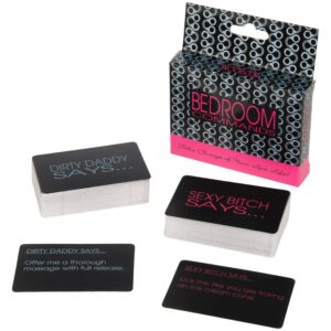 Kheper Games Bedroom Commands Sexspelkort - Svart