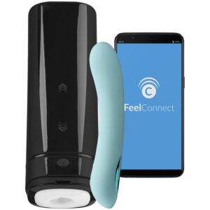 Kiiroo Onyx+ & Pearl2+ Vibratorset för Par - BlåSvart