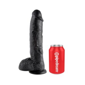 King Cock 25 cm Cock with Balls Realistisk Dildo -sort