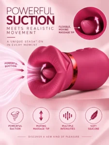 Kiss Me Deluxe Clitoral Suction Stimulator Klitorisvibrator