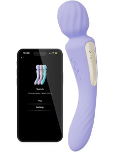 LELO: Switch, Double-Ended Wand Vibrator, lila