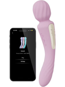 LELO: Switch, Double-Ended Wand Vibrator, rosa